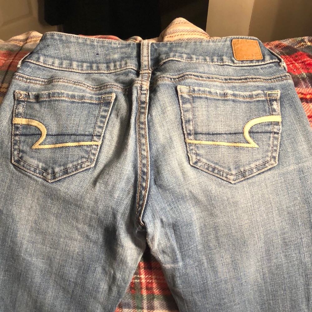 GUC American Eagle 🦅 distressed Artist Jeans 👖 - Picture 6 of 8
